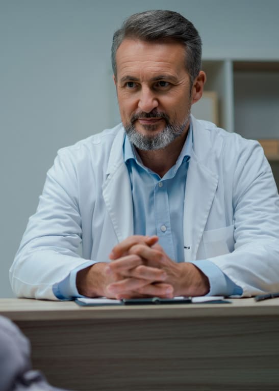 Врач в кабинете