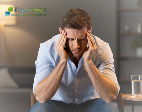 Мужчина держится за голову